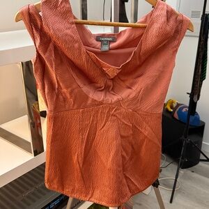 Zac Posen Coral Silk Garment